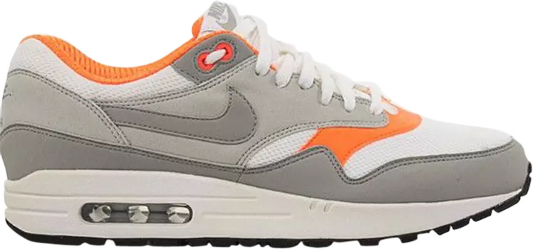 Кроссовки Nike Air Max 1 'Grey Total Orange', белый