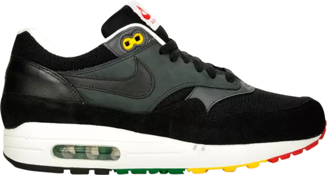 Кроссовки Nike Air Max 1 'Rasta', черный