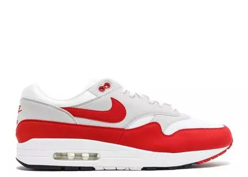 Кроссовки Nike AIR MAX 1 OG ANNIVERSARY 'RED', белый
