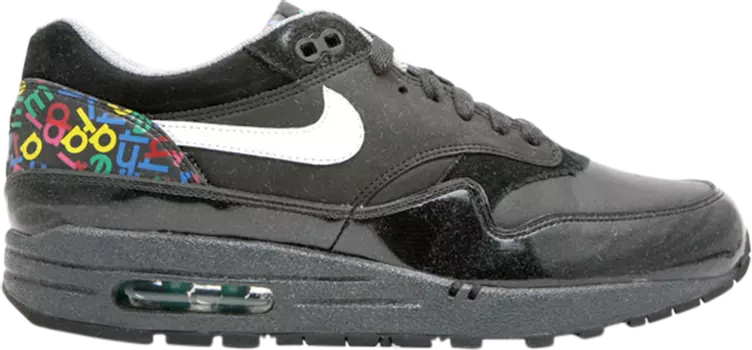 Кроссовки Nike Air Max 1 Premium 'Alphabet', черный