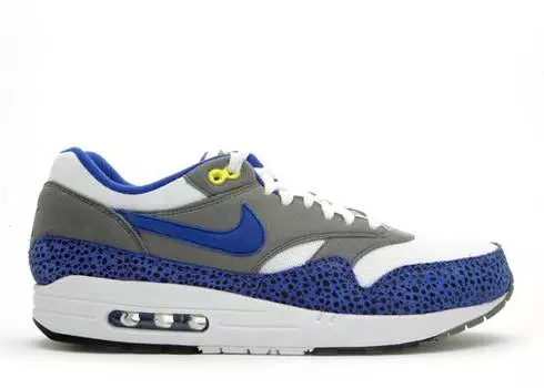 Кроссовки Nike AIR MAX 1 QS 'SAFARI PACK - HYPER BLUE', белый