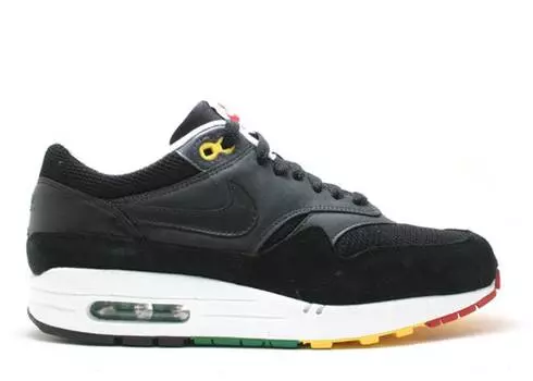 Кроссовки Nike AIR MAX 1 'RASTA', черный