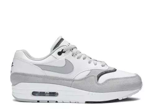 Кроссовки Nike AIR MAX 1 'WHITE BLACK WOLF GREY', белый