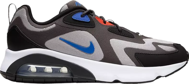Кроссовки Nike Air Max 200 'Metallic Silver Royal', серебряный