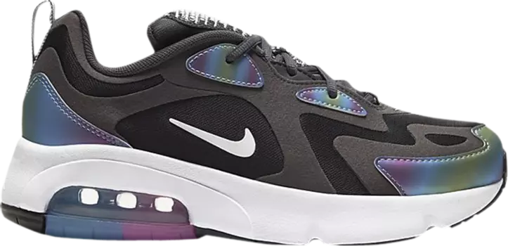 Кроссовки Nike Air Max 200 GS 'Bubble Pack - Dark Smoke Grey', серый