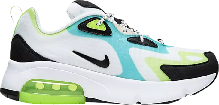Кроссовки Nike Air Max 200 SE GS 'Oracle Aqua', белый