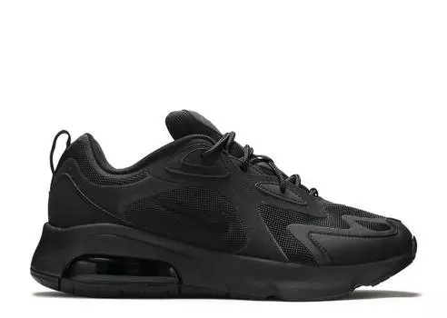 Кроссовки Nike AIR MAX 200 'TRIPLE BLACK', черный
