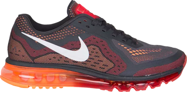 Кроссовки Nike Air Max 2014 'Anthracite Slate Crimson', черный