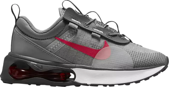 Кроссовки Nike Air Max 2021 PS 'Flat Pewter Siren Red', серый