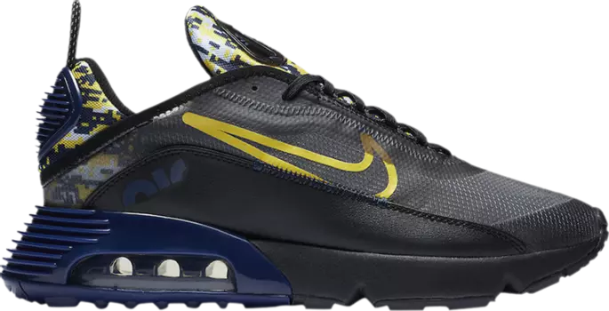 Кроссовки Nike Air Max 2090 'Yellow Camo', черный