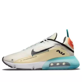 Кроссовки Nike Air Max 2090 White/Blue/Orange, Белый