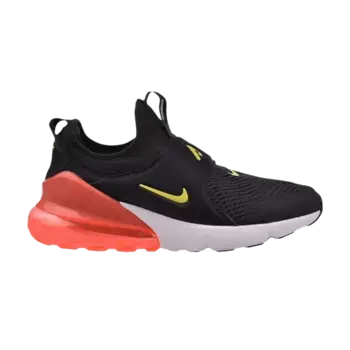 Кроссовки Nike Air Max 270 Extreme GS Dark Smoke Grey High Voltage, черный
