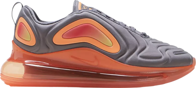 Кроссовки Nike Air Max 270 GS 'Fuel Orange', оранжевый