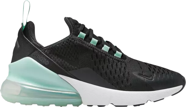 Кроссовки Nike Air Max 270 GS 'Off Noir Mint Foam', черный
