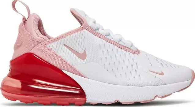 Кроссовки Nike Air Max 270 GS 'White Pink Glaze', белый
