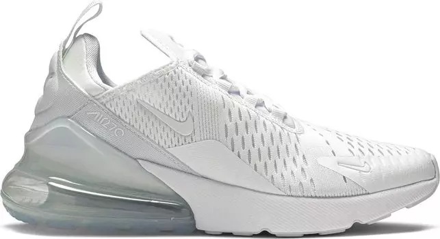Кроссовки Nike Air Max 270 GS 'White Silver', белый