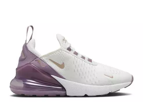 Кроссовки Nike AIR MAX 270 GS 'WHITE AMETHYST WAVE', белый