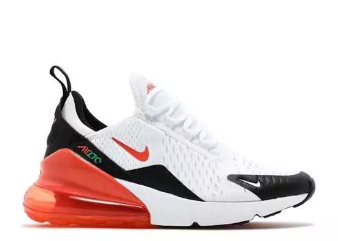 Кроссовки Nike AIR MAX 270 GS 'WHITE TURF ORANGE', белый