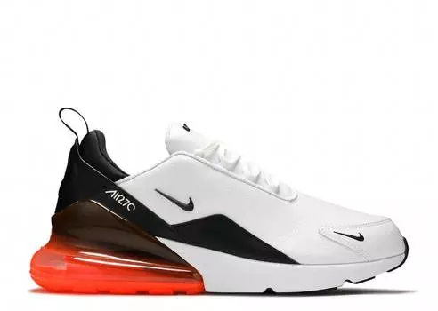 Кроссовки Nike AIR MAX 270 PREMIUM LEATHER 'HYPER CRIMSON', белый