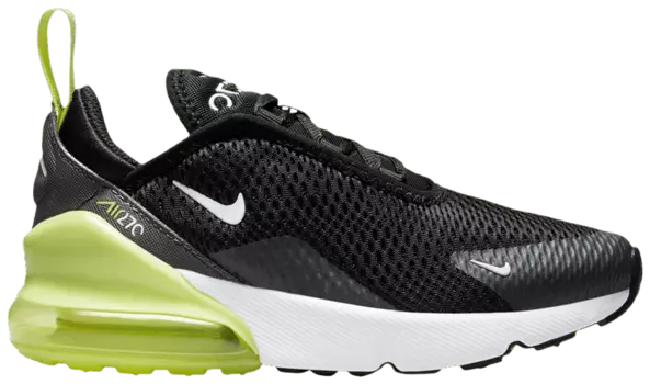 Кроссовки Nike Air Max 270 PS 'Black Light Lemon Twist', черный