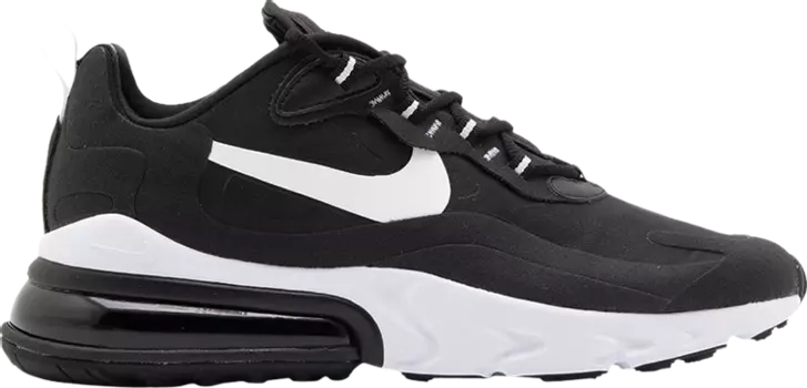 Кроссовки Nike Air Max 270 React 'Black White', черный