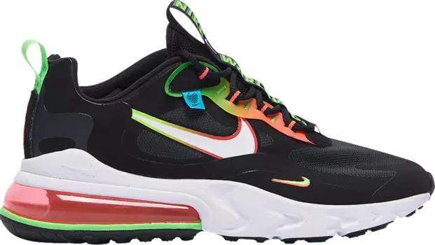 Кроссовки Nike Air Max 270 React 'Worldwide Pack - Black', черный