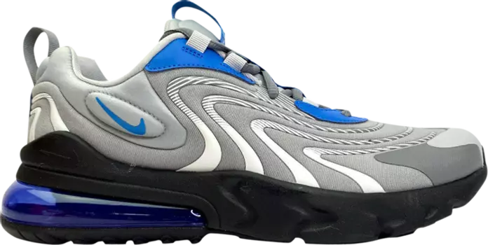 Кроссовки Nike Air Max 270 React ENG GS 'Battle Blue', серебряный