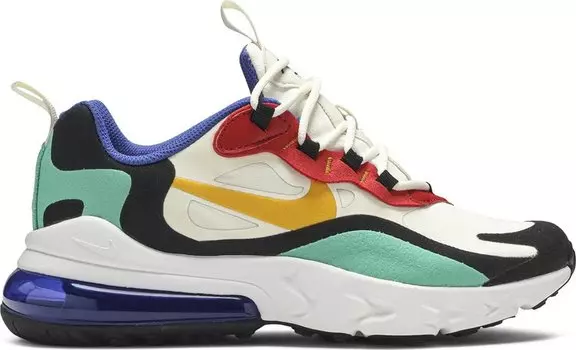 Кроссовки Nike Air Max 270 React GS 'Bauhaus', многоцветный
