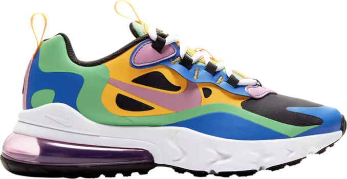 Кроссовки Nike Air Max 270 React GS 'Gumball', многоцветный