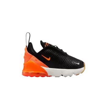 Кроссовки Nike Air Max 270 TD Black Bright Crimson, черный