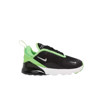 Кроссовки Nike Air Max 270 TD Black Chrome Green, черный