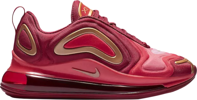 Кроссовки Nike Air Max 720 GS 'Crimson Gold', красный