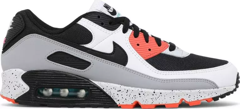 Кроссовки Nike Air Max 90 'Black Turf Orange', черный