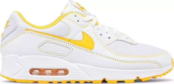 Кроссовки Nike Air Max 90 'Laser Orange', белый