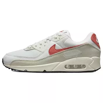 Кроссовки Nike Air Max 90, белый/бежевый/оранжевый