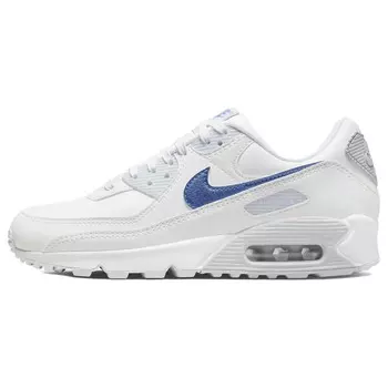 Кроссовки Nike Air Max 90, белый/синий