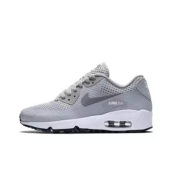 Кроссовки Nike Air Max 90 Breathe Wolf Grey GS, серый