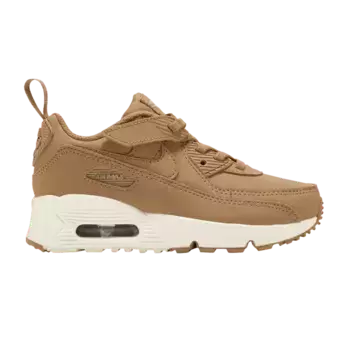 Кроссовки Nike Air Max 90 EasyOn PS Flax, желто-коричневый