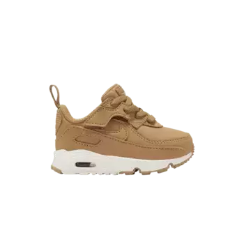 Кроссовки Nike Air Max 90 EasyOn TD Flax, желто-коричневый