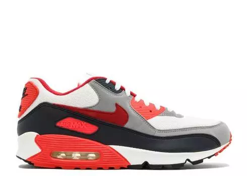 Кроссовки Nike AIR MAX 90 EX 'SPORT RED', белый