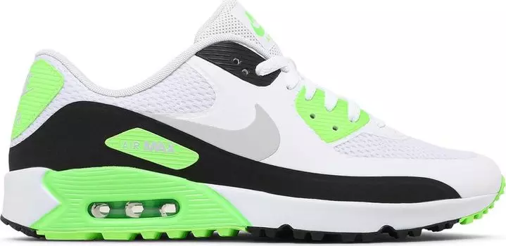 Кроссовки Nike Air Max 90 Golf 'Flash Lime', белый