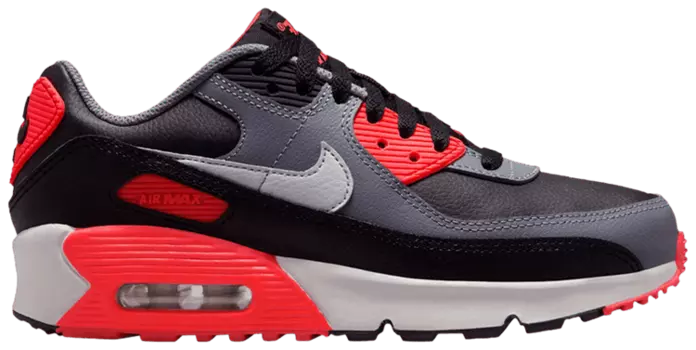 Кроссовки Nike Air Max 90 GS 'Infrared', черный