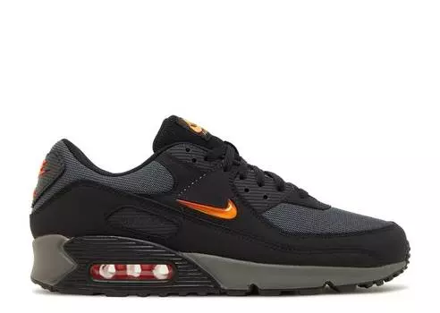 Кроссовки Nike AIR MAX 90 'JEWEL - BLACK SAFETY ORANGE', черный