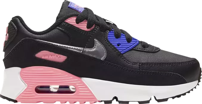 Кроссовки Nike Air Max 90 Leather PS 'Black Sunset Pulse', черный