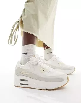 Кроссовки Nike Air Max 90 LV8 коричневого цвета