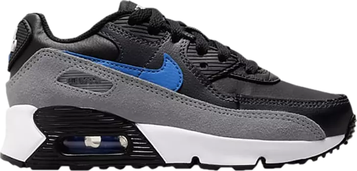 Кроссовки Nike Air Max 90 PS 'Black Medium Blue', черный