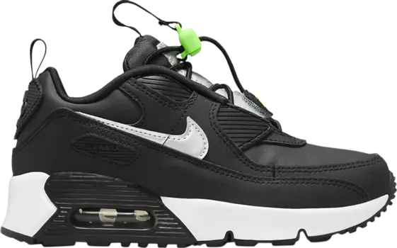 Кроссовки Nike Air Max 90 Toggle PS 'Black Chrome', черный