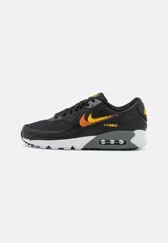 Кроссовки Nike Air Max 90 Unisex, черный / темно-оранжевый