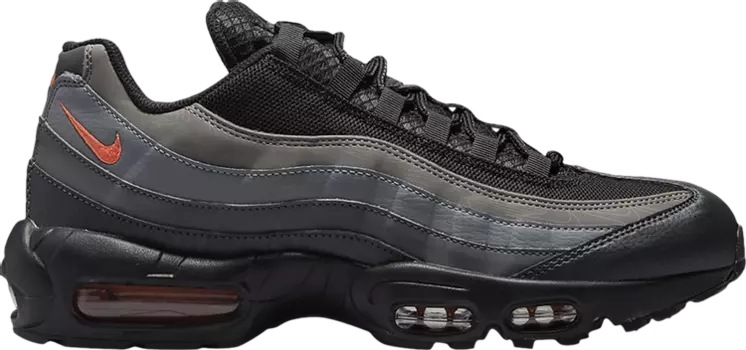 Кроссовки Nike Air Max 95 'Black Picante Reflective', черный