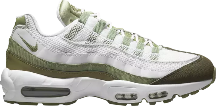 Кроссовки Nike Air Max 95 'White Oil Green', белый